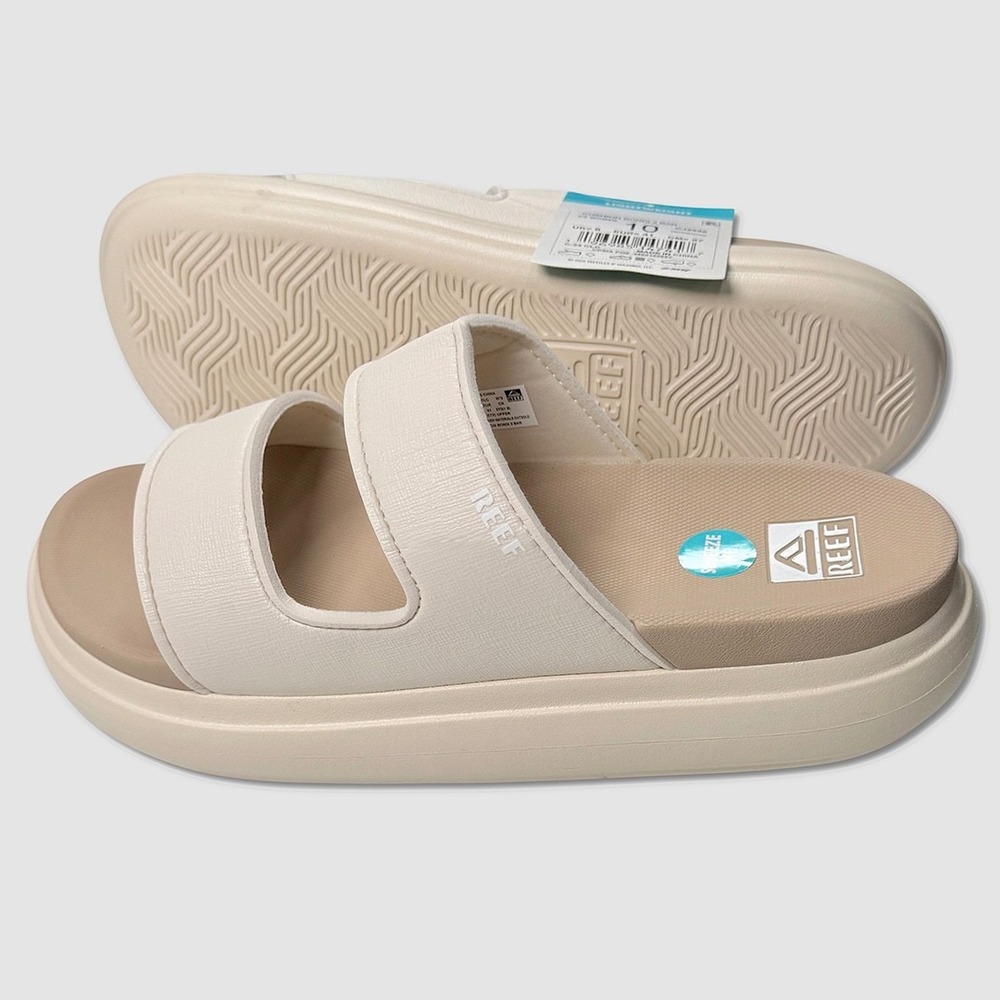 Reef Cushion Bondi 2 Bar Platform Sandals - NEW Womens 10 Oasis - #49854-ZZ2
